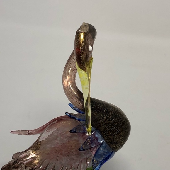 Glassblown Bird Statue - Picture 6 of 7